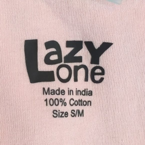 Lazy One Size S/M Sleep Shirt Pj's Go To Bed, No Prob LlaMa - Picture 4 of 4